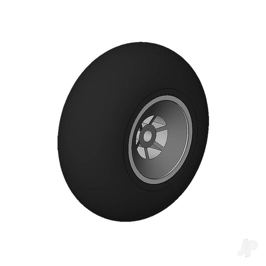 Multiplex Rubber wheel 45mm, 3,1mm 733210