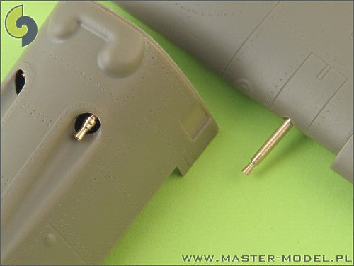 Master MR32-005 1:32 Messerschmitt Bf-109E-3/Bf-109E-9, T armament set