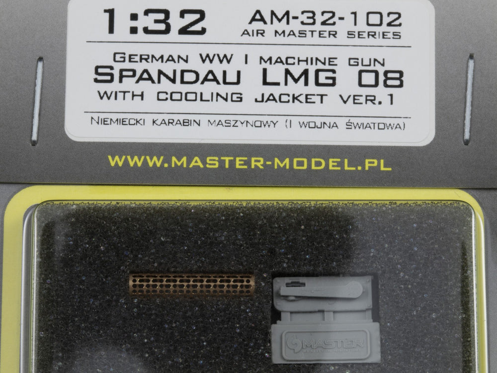 Master MR32-102 1:32 German WWI machine gun Spandau LMG 08