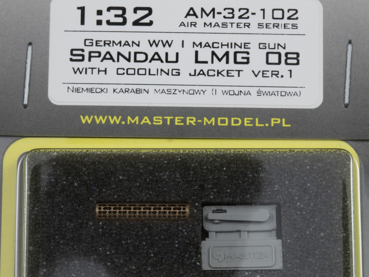 Master MR32-102 1:32 German WWI machine gun Spandau LMG 08