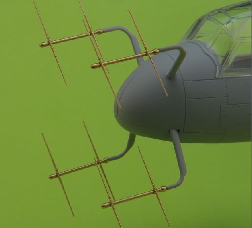 Master MR48-027 1:48 German radar FuG 220 Lichtenstein SN-2
