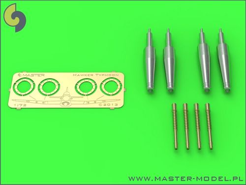 Master MR72-064 1:72 Hawker Typhoon Mk.IB early type cannons uncovered barrels