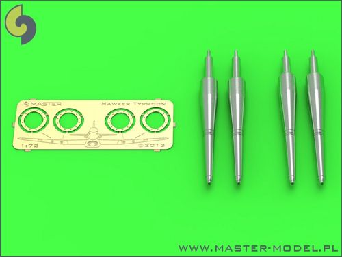 Master MR72-065 1:72 Hawker Typhoon Mk.IB late type cannons with covered barrels