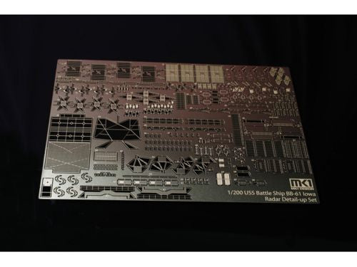 Mk.1 Design MS-20009 USS Iowa BB-61 Radar Detail Set 1:200