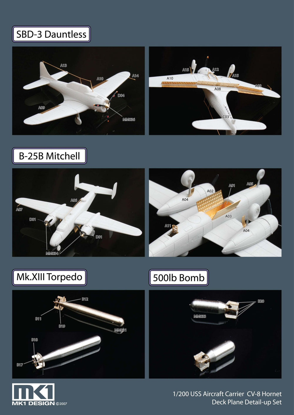 Mk.1 Design MS-20012 1:200 WWII U.S