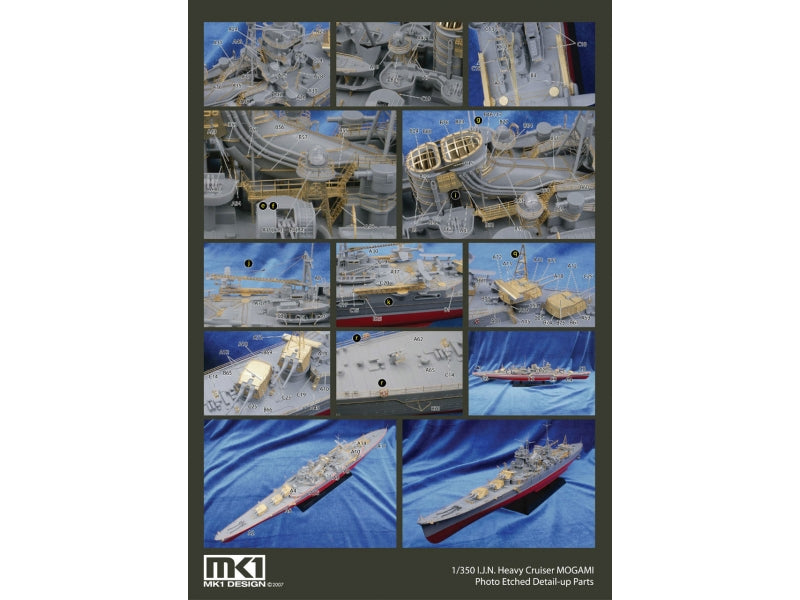 Mk.1 Design MS-35033 1:350 IJN Mogami 1941 Detail-up part
