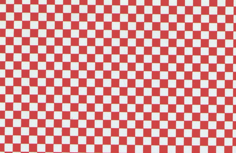Microscale MSCH145 1/4 inches Red Checks