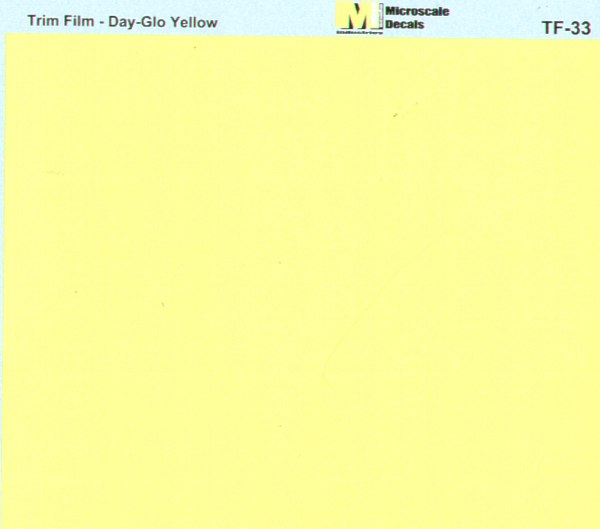 Microscale MSTF33 Dayglo Yellow