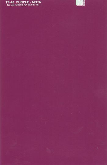 Microscale MSTF42 MBTA/Massachusetts Bay Transportation Authority's Purple