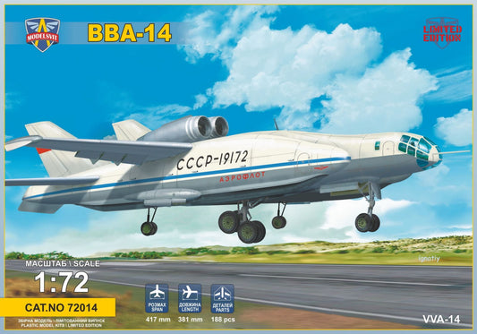 Modelsvit MSVIT72014 1:72 BBA-14 Soviet experimental hydroplane