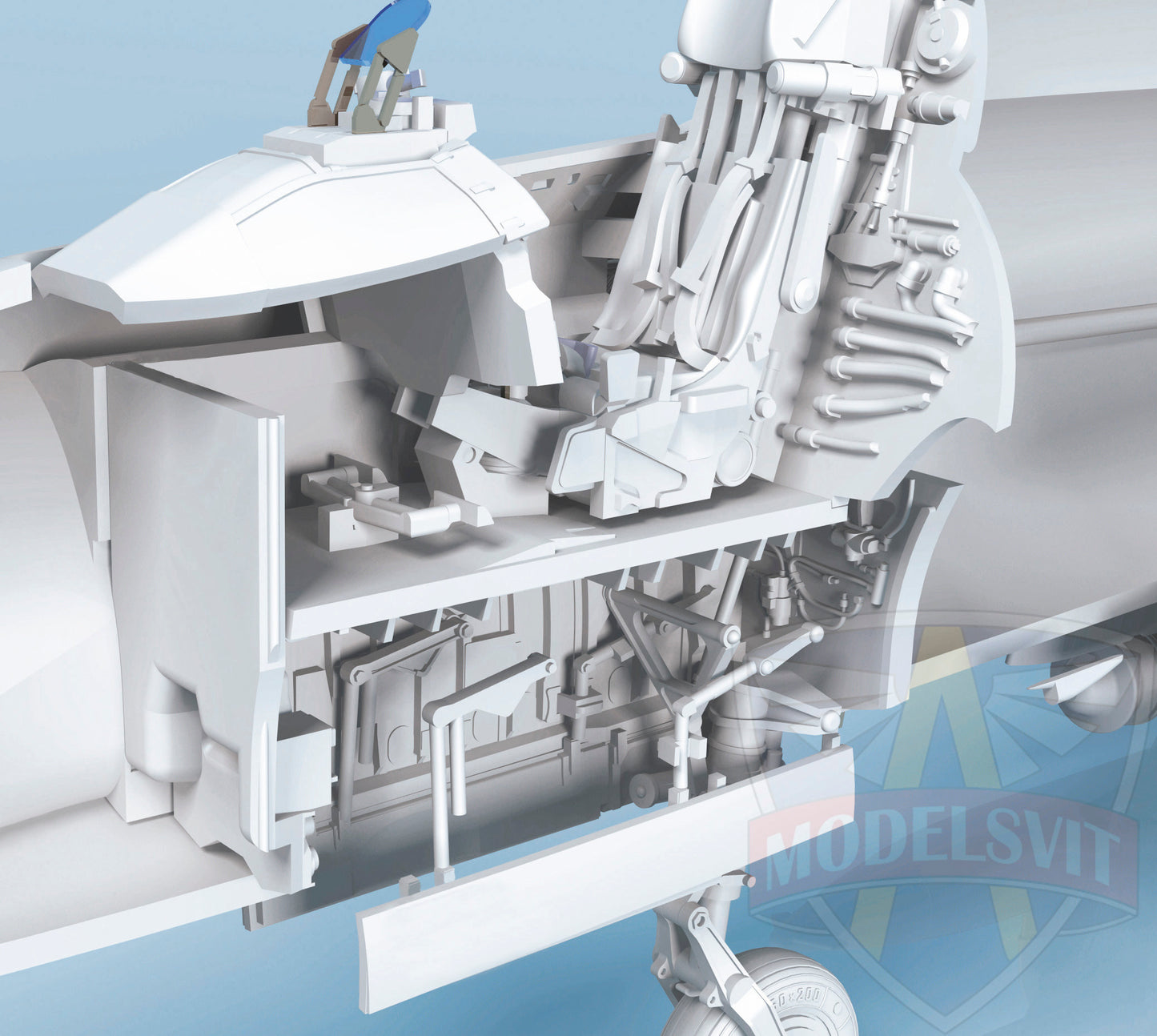Modelsvit MSVIT72047 1:72 Sukhoi Su-17M3 advanced fighter-bomber photo plate