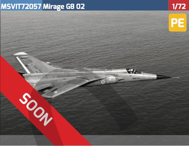 Modelsvit MSVIT72057 1:72 Dassault_Mirage G8 02 variable-geometry fighter