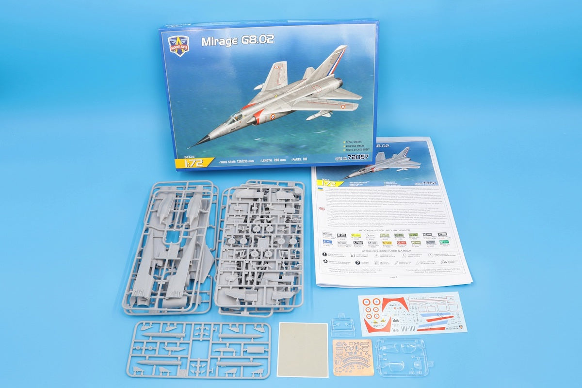 Modelsvit MSVIT72057 1:72 Dassault_Mirage G8 02 variable-geometry fighter