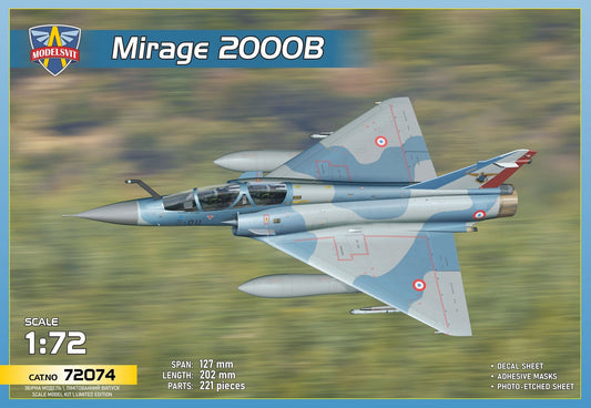 Modelsvit MSVIT72074 1:72 Dassault_Mirage 2000B