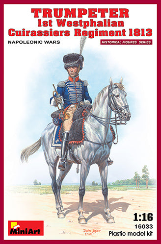 MiniArt MT16033 1:16 1st Westphalian Cuirassier Trumpeter