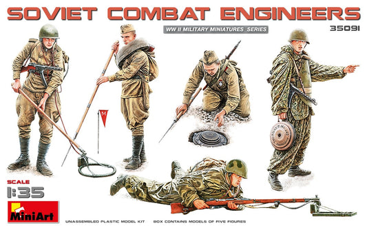 MiniArt MT35091 1:35 Soviet Combat engineers mine-detecting