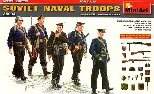 MiniArt MT35094 1:35 Soviet Naval Troops.