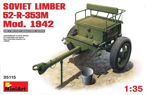 MiniArt MT35115 1:35 Soviet Limber 52-R-353M Mod 1942