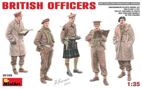 MiniArt MT35165 1:35 British Officers