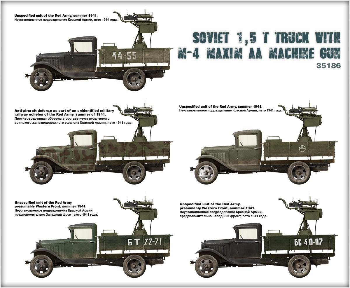 MiniArt MT35186 1:35 Soviet 1,5 t