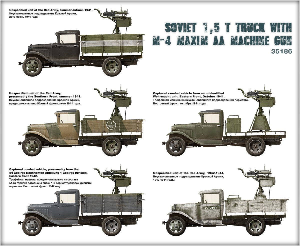 MiniArt MT35186 1:35 Soviet 1,5 t