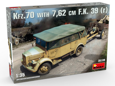 MiniArt MT35189 1:35 Kfz.70 & 7,62 cm F.K
