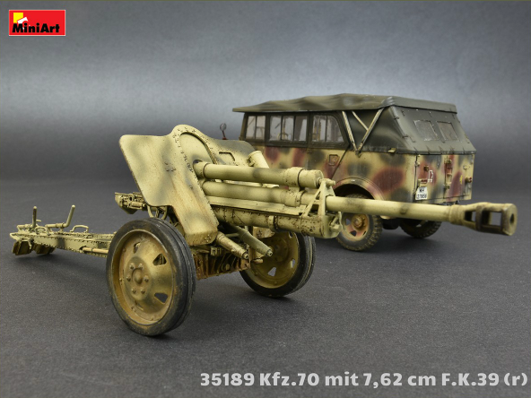 MiniArt MT35189 1:35 Kfz.70 & 7,62 cm F.K