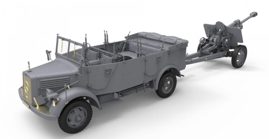 MiniArt MT35189 1:35 Kfz.70 & 7,62 cm F.K