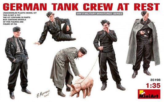 MiniArt MT35198 1:35 German Tank Crew At Rest