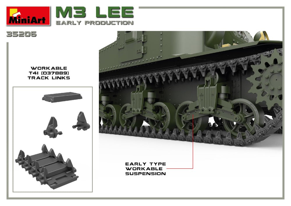 MiniArt MT35206 1:35 M3 LEE EARLY PRODUCTION