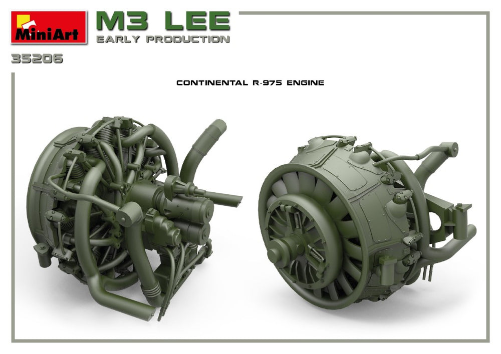 MiniArt MT35206 1:35 M3 LEE EARLY PRODUCTION