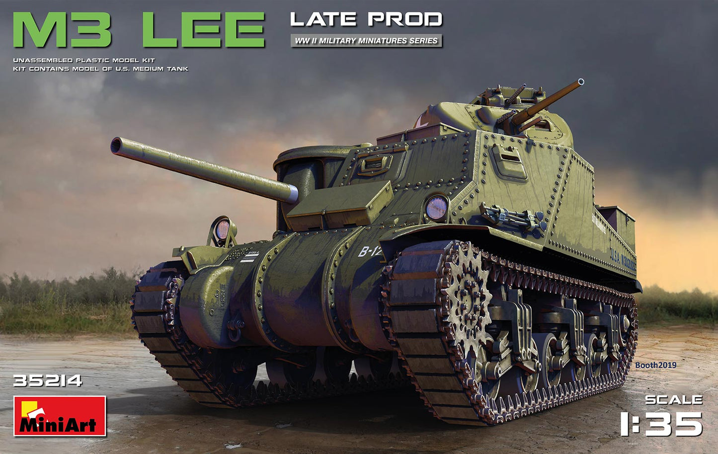 MiniArt MT35214 1:35 M3 LEE LATE PROD