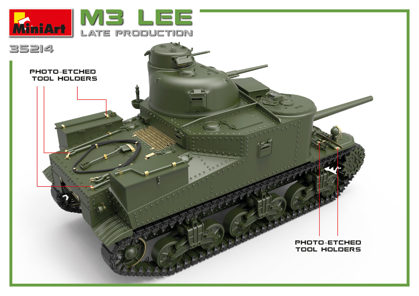 MiniArt MT35214 1:35 M3 LEE LATE PROD
