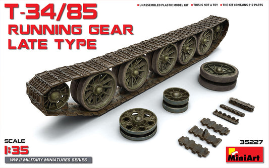 MiniArt MT35227 1:35 Soviet T-34/85 Running Gear Late Type [T-34/85 T-34/76]