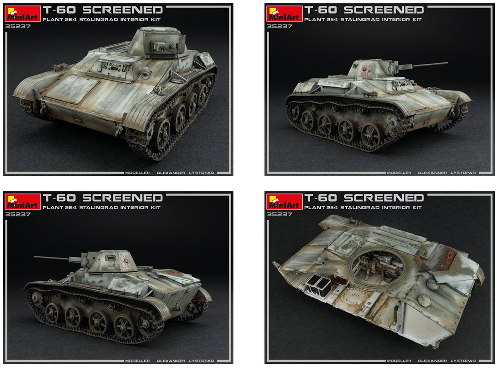 MiniArt MT35237 1:35 Soviet T-60 SCREENED