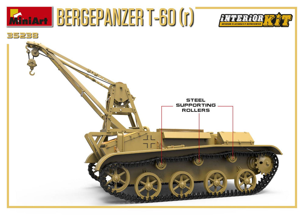 MiniArt MT35238 1:35 Soviet BERGEPANZER T-60