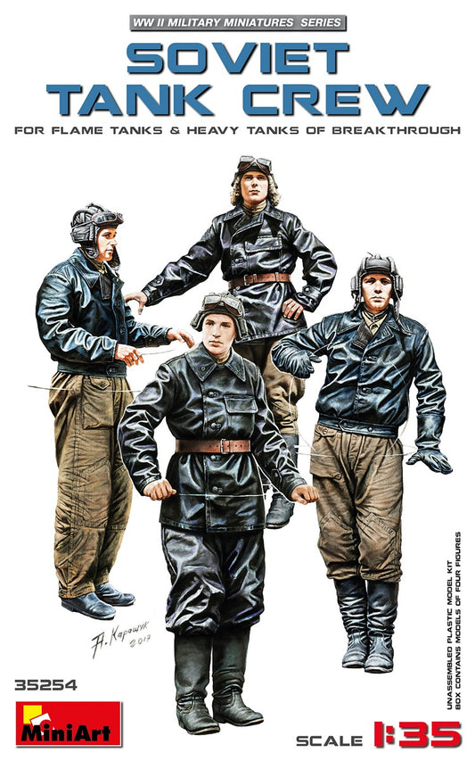 MiniArt MT35254 1:35 Soviet tank crew