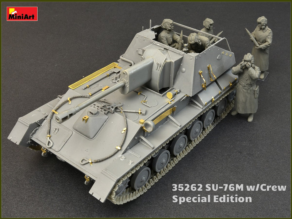 MiniArt MT35262 1:35 Soviet SU-76M with Crew Special Edition