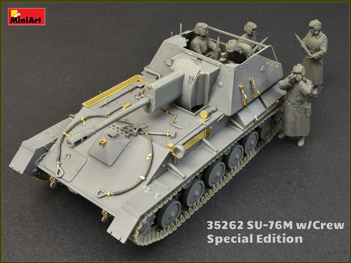 MiniArt MT35262 1:35 Soviet SU-76M with Crew Special Edition