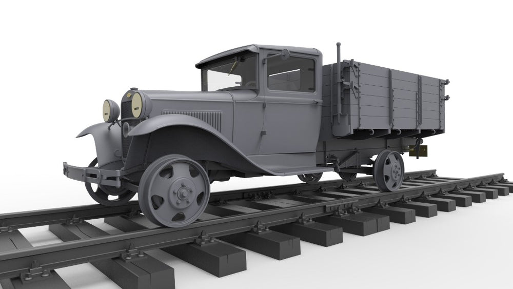 MiniArt MT35265 1:35 1,5 TON RAILROAD TRUCK AA TYPE