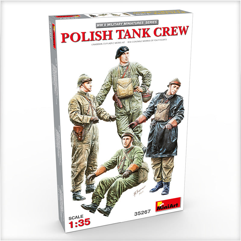 MiniArt MT35267 1:35 Polish tank crew x 4