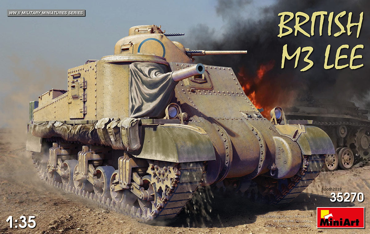 MiniArt MT35270 British M3 Lee w/Turret Options 1:35