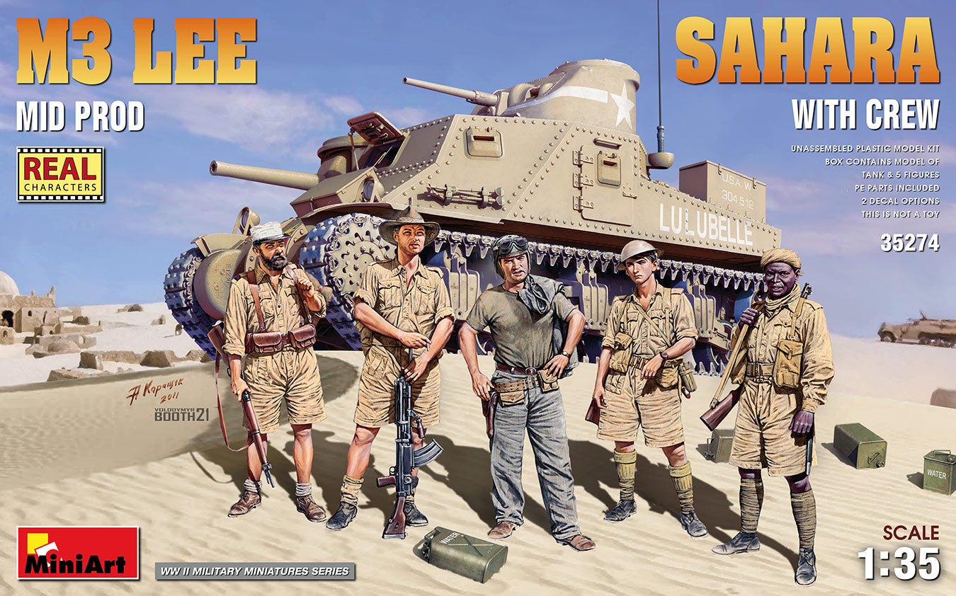 MiniArt MT35274 1:35 M3 LEE MID PROD