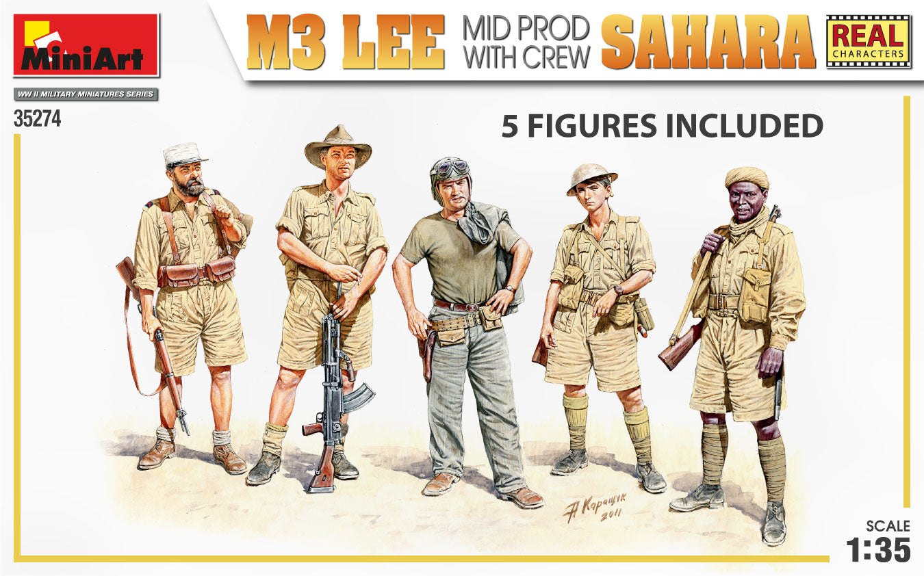 MiniArt MT35274 1:35 M3 LEE MID PROD