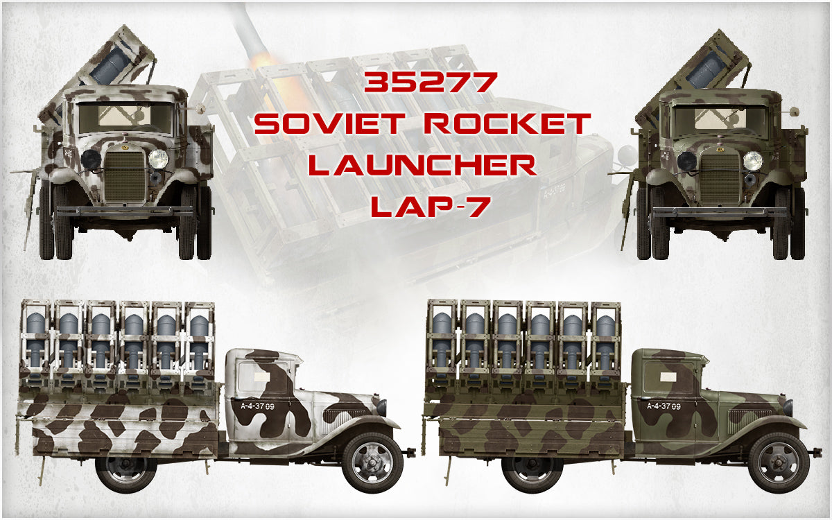 MiniArt MT35277 1:35 Soviet LAP-7 rocket launcher lorry