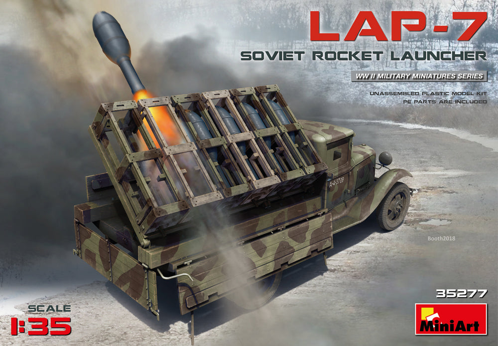MiniArt MT35277 1:35 Soviet LAP-7 rocket launcher lorry