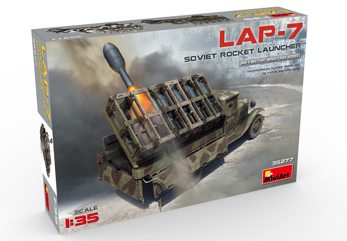 MiniArt MT35277 1:35 Soviet LAP-7 rocket launcher lorry