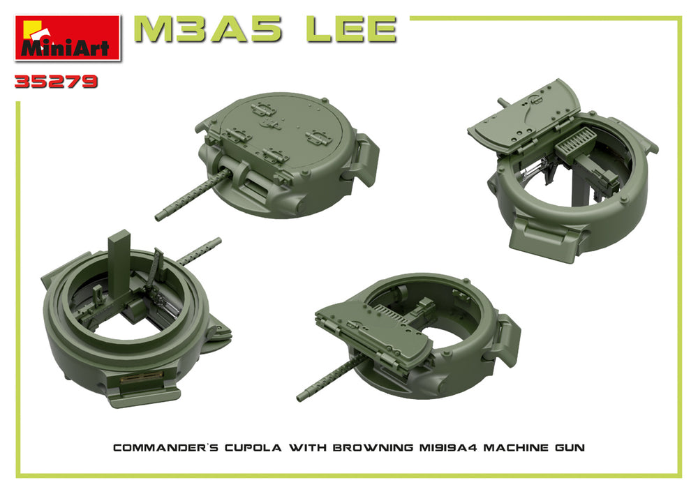 MiniArt MT35279 M3A5 Lee w/Workable T41 Tracks 1:35