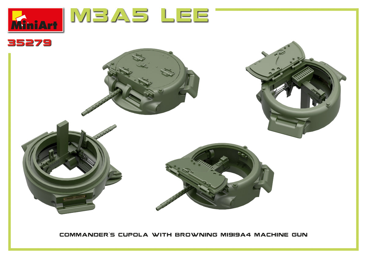 MiniArt MT35279 M3A5 Lee w/Workable T41 Tracks 1:35