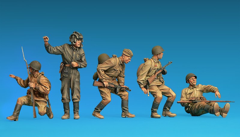 MiniArt MT35281 1:35 Soviet Soldiers Riders Special Edition